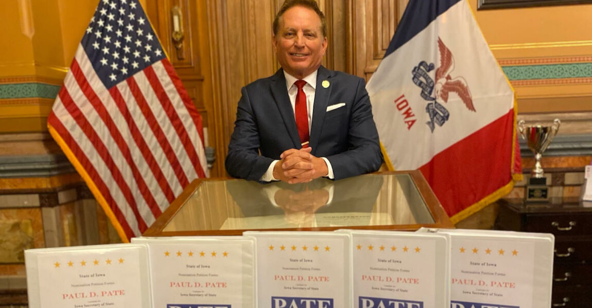 MEDIA RELEASE: Paul Pate announces bid for reelection as Iowa Secretary of State